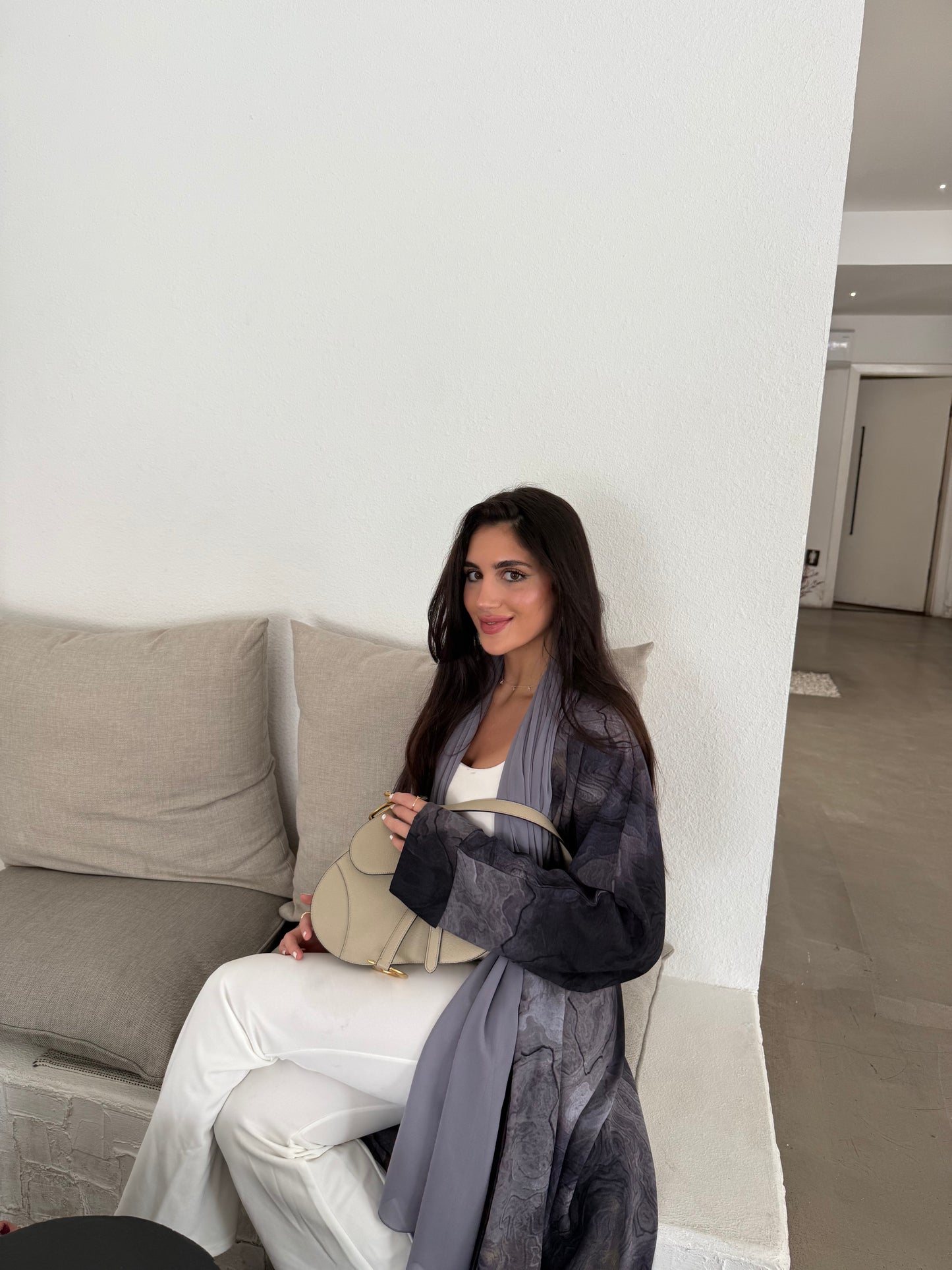 Marble Abaya