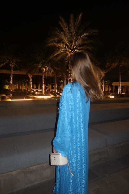 Lace abaya