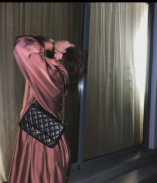 "Teddy Brown " Abaya